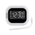 Vibrating Digital Dual Alarm  Built-in Radio Function Portable Mini Clock Three Alarm Modes Charging Alarm Clock For Elderly