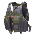 Outdoor Breathable Padded Fishing Life Vest Superior 209lb Bearing Life Safety Jacket Swimming Sailing Vest Floatation