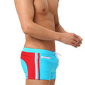 Mens Swimwear With Push-Up Swimming Trunks Boxer With Pocket  Hi-Q Sexy Men Breathable Swim Suit Speed Beach Shorts  sunga