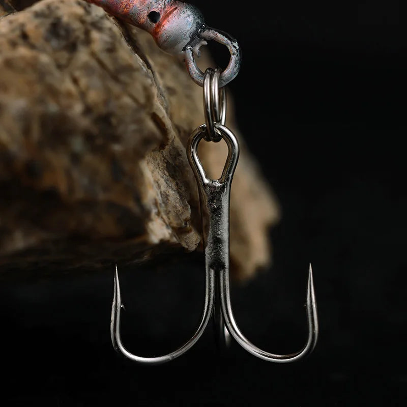 LUSHAZER Fishing spinner bait 9g spoon lure metal baits treble hook isca artificial fish wobbler feeder carp spinnerbait