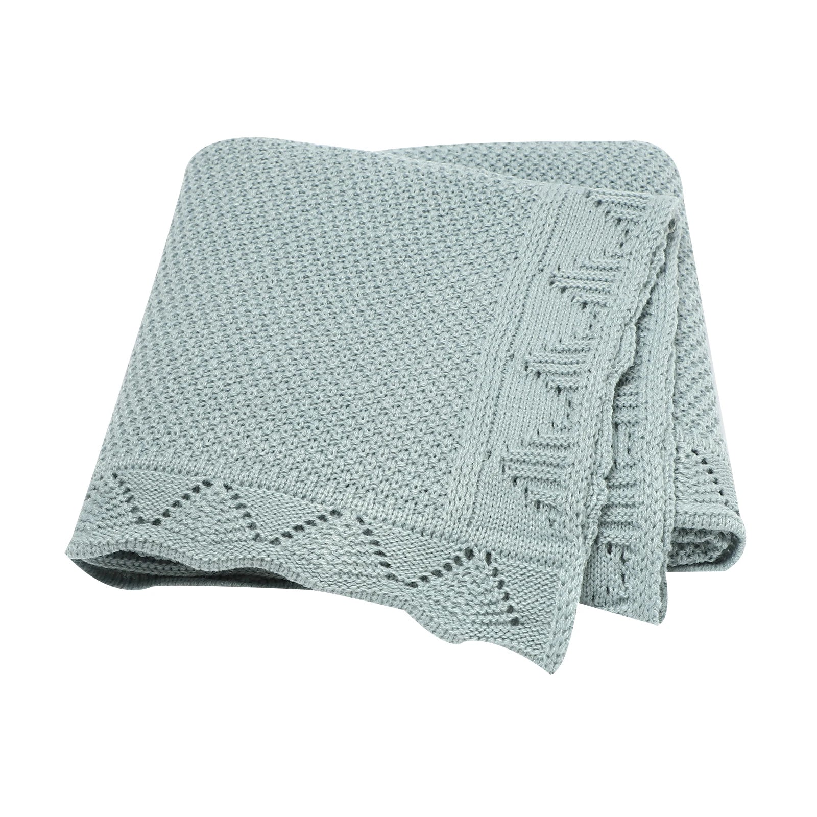 Baby Blankets Knitted Infant Boy Bedding Girl Quilt 100*80CM Plaid Newborn Stroller Swaddling Wrap Fashion Hollow Out Super Soft