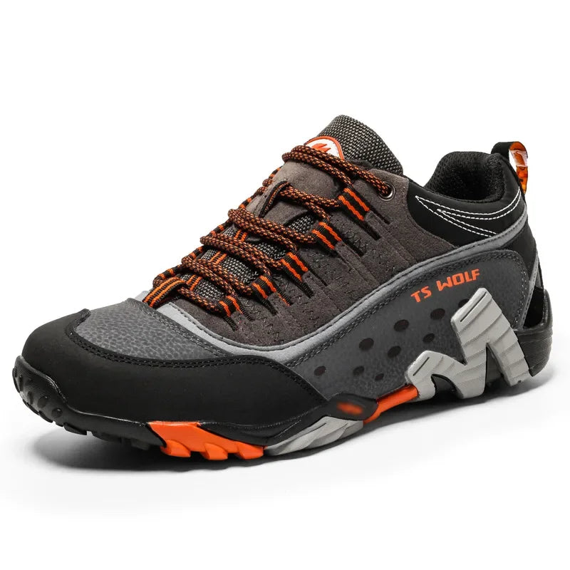 Outdoor Couple Trekking Shoes High Quality Waterproof Men Hiking Shoes Mountain Boots Woodland Hunting Tactical Women Sneakers
