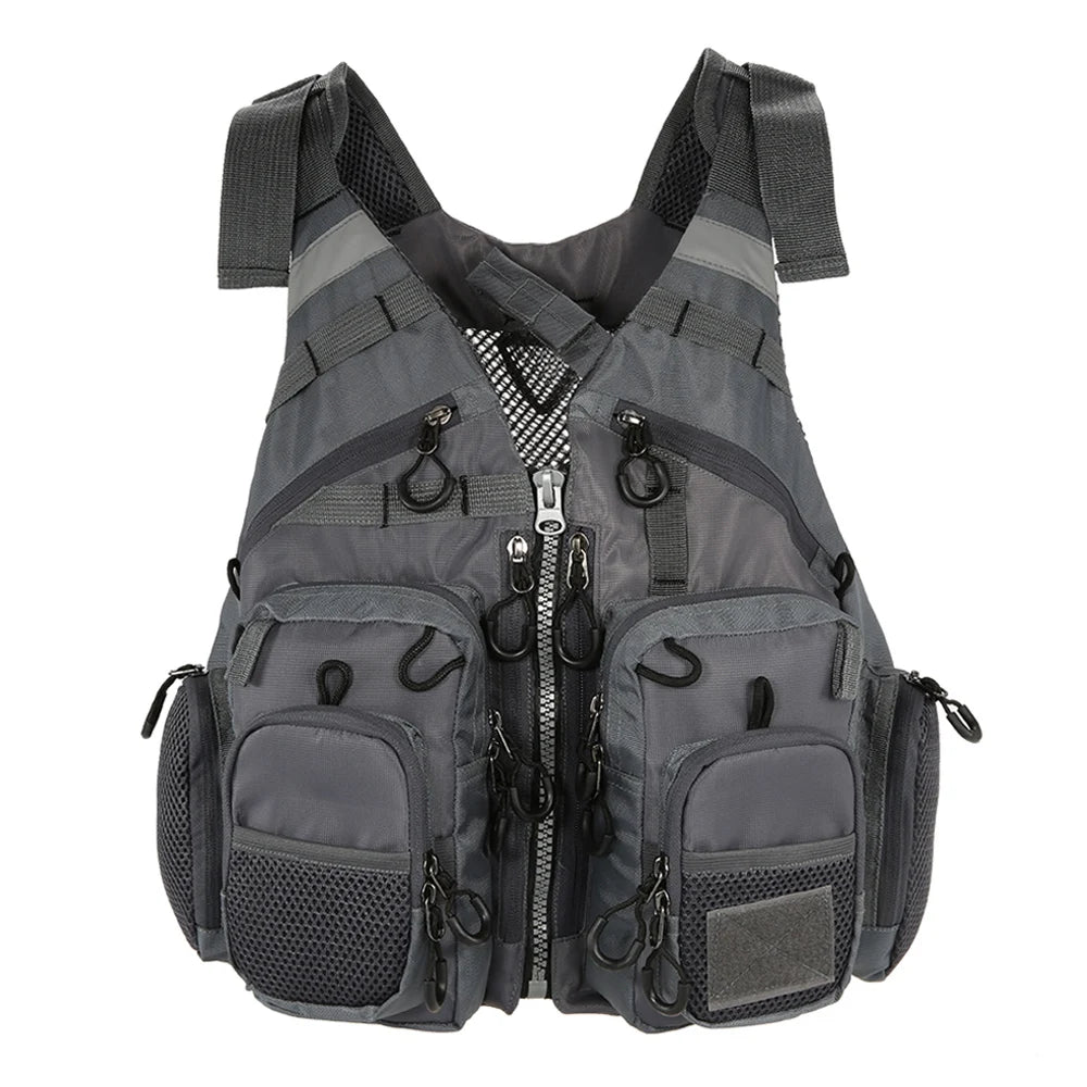 Lixada Outdoor Fishing Vest Sailing Life Jacket Vest EPE foam Floating Kayak Sport Safety Jacket Swimming Pesca
