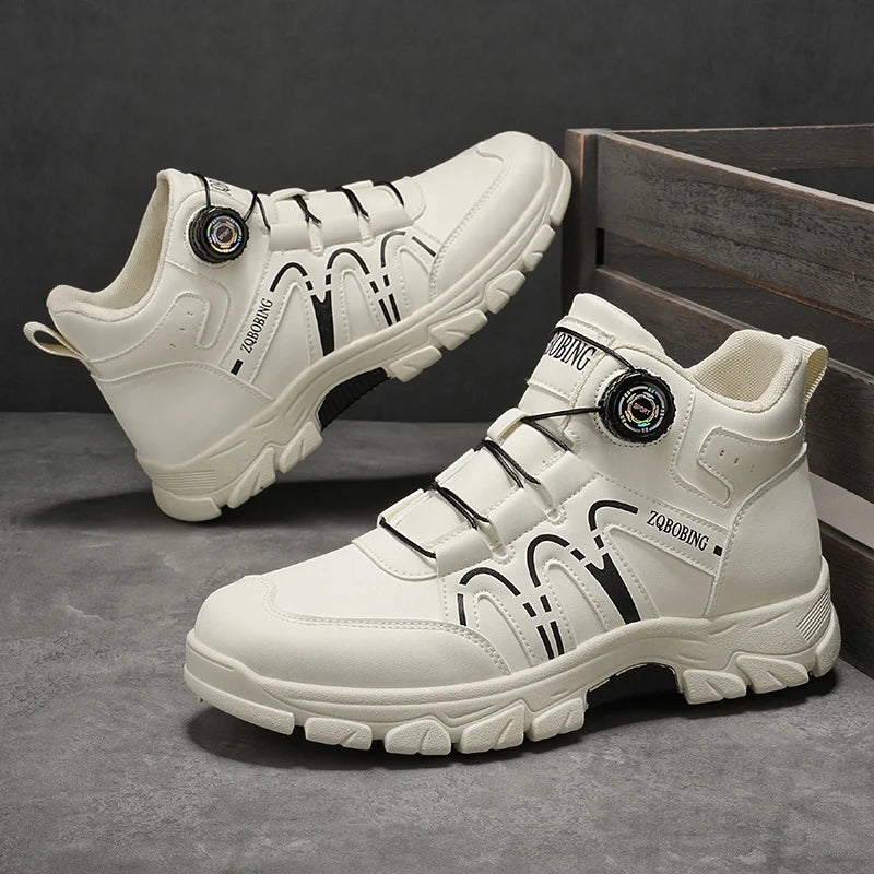New Men's Shoes, Casual and Versatile Boots, Trendy Shoes, Stylish, Comfortable, Lightweight, Fashionable, Wear-Resistant, Sports Men's Sneakers