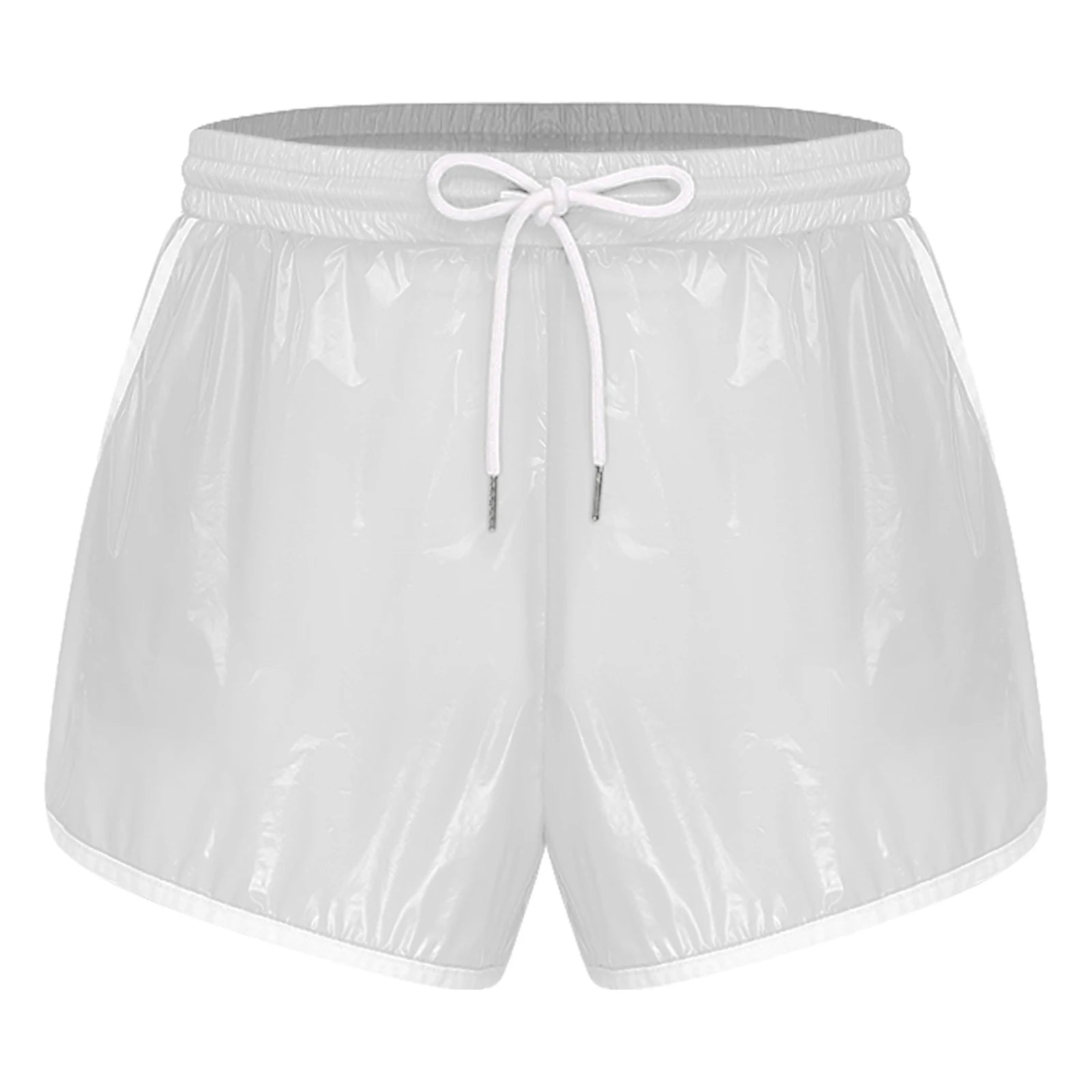 Swimwear Mens Waterpoof Swimming Trunks Shorts Elastic Waistband with Drawstring Seams Shorts with Pockets Swimming Bathing Suit