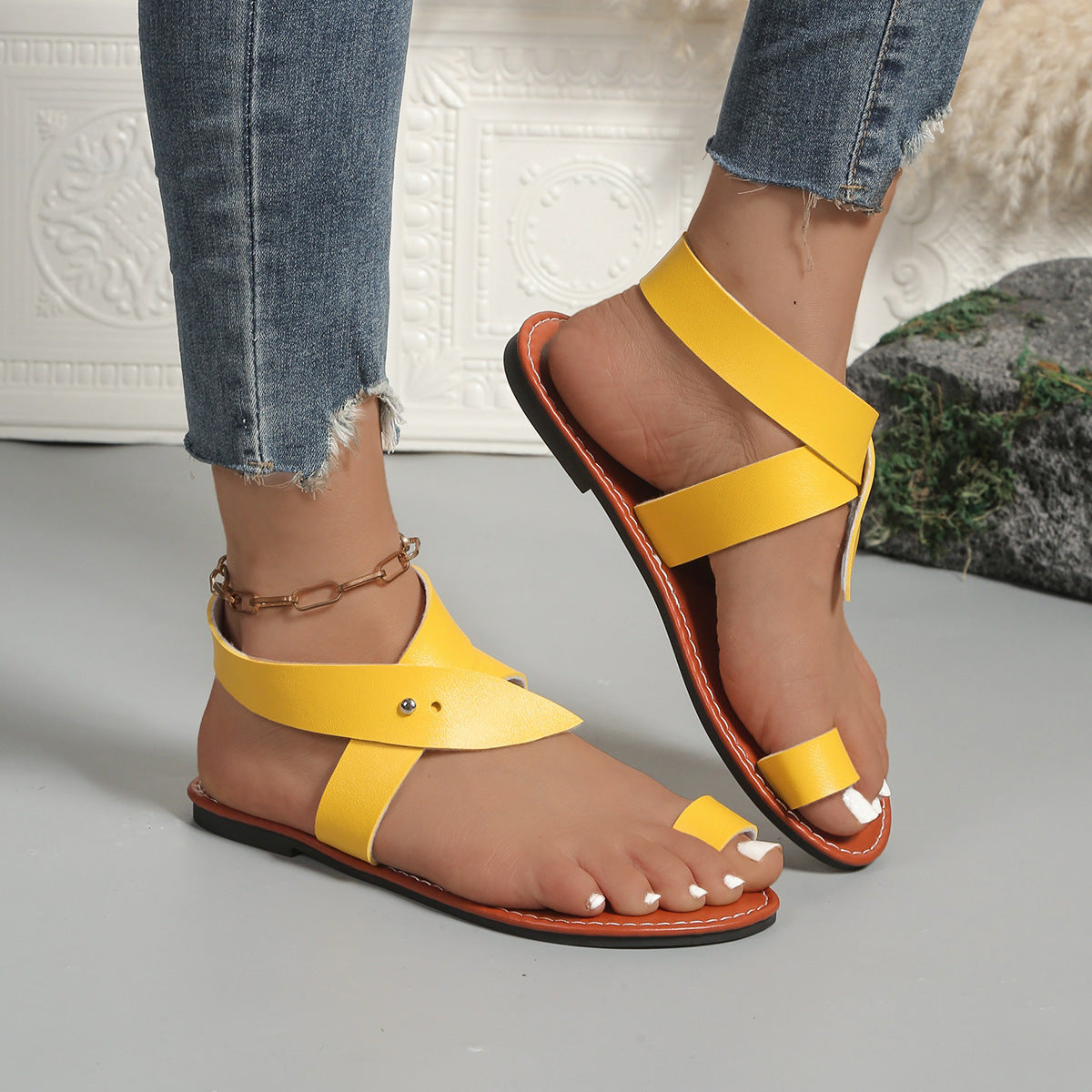 Multi-color European-size Beach Sandals