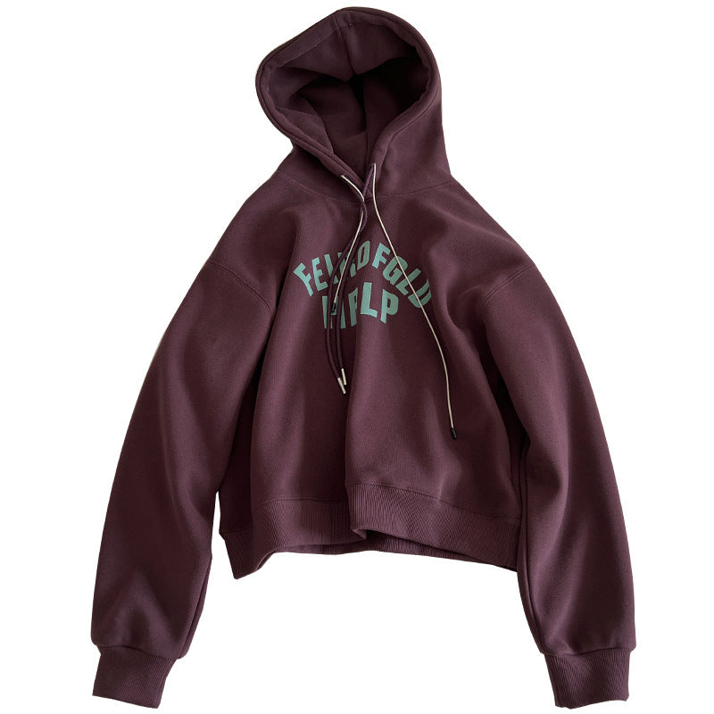 Casual, Laid-back Hooded Sweatshirt