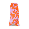 Good Talk About Hot Spring Wooden Ear Printed Swimsuit